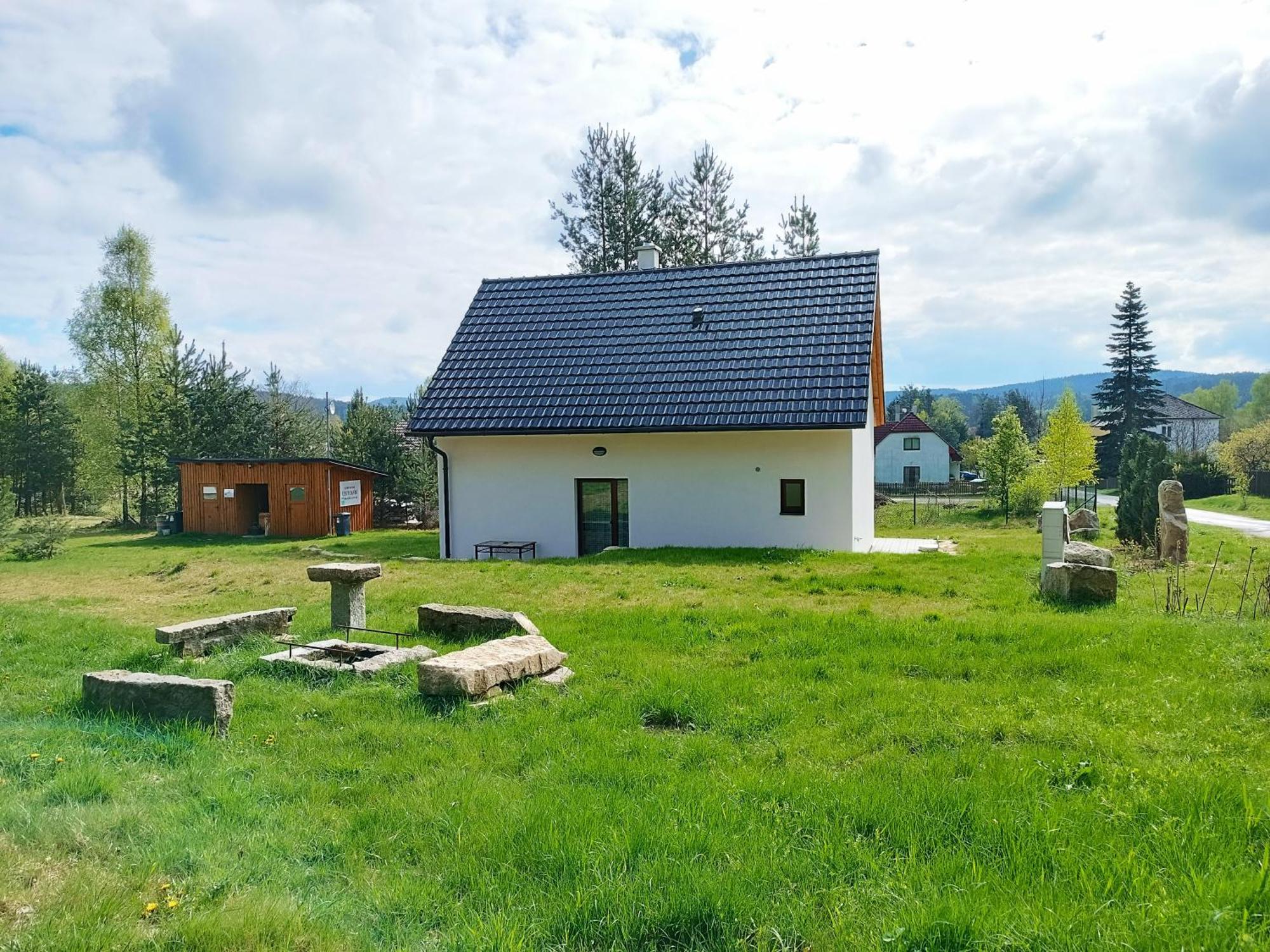 Willa Klidna Lokalita Na Kraji Lesa, Cely Dum S Uschovnu Kol Nová Bystřice Zewnętrze zdjęcie